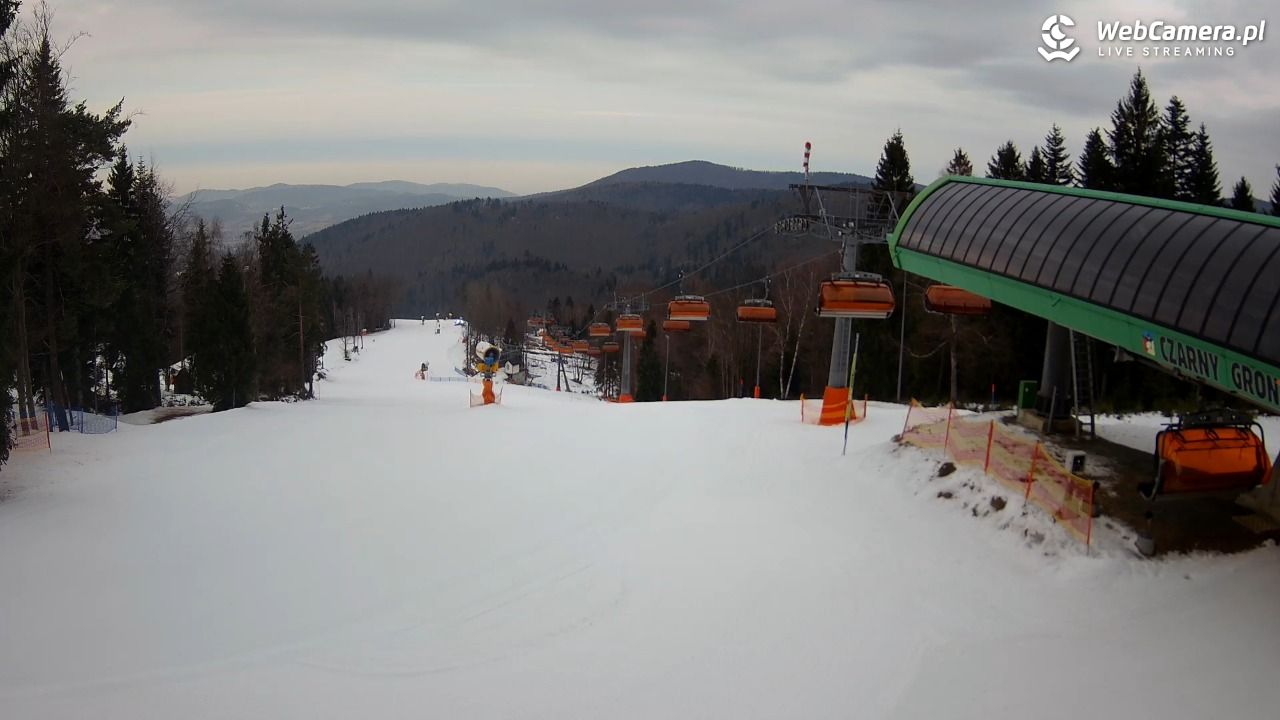 CZARNY GROŃ - Rzyki górna stacja - 28 styczeń 2026, 15:43