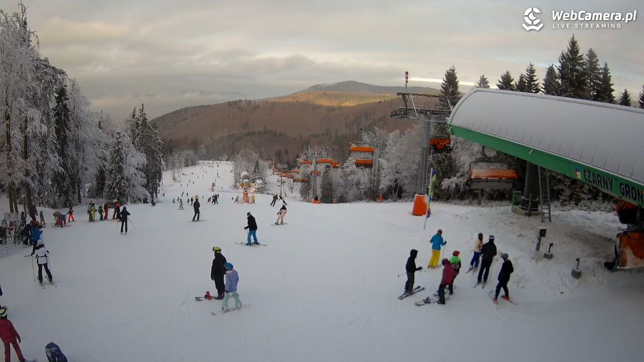CZARNY GROŃ - Rzyki górna stacja - 27 grudzień 2025, 13:52