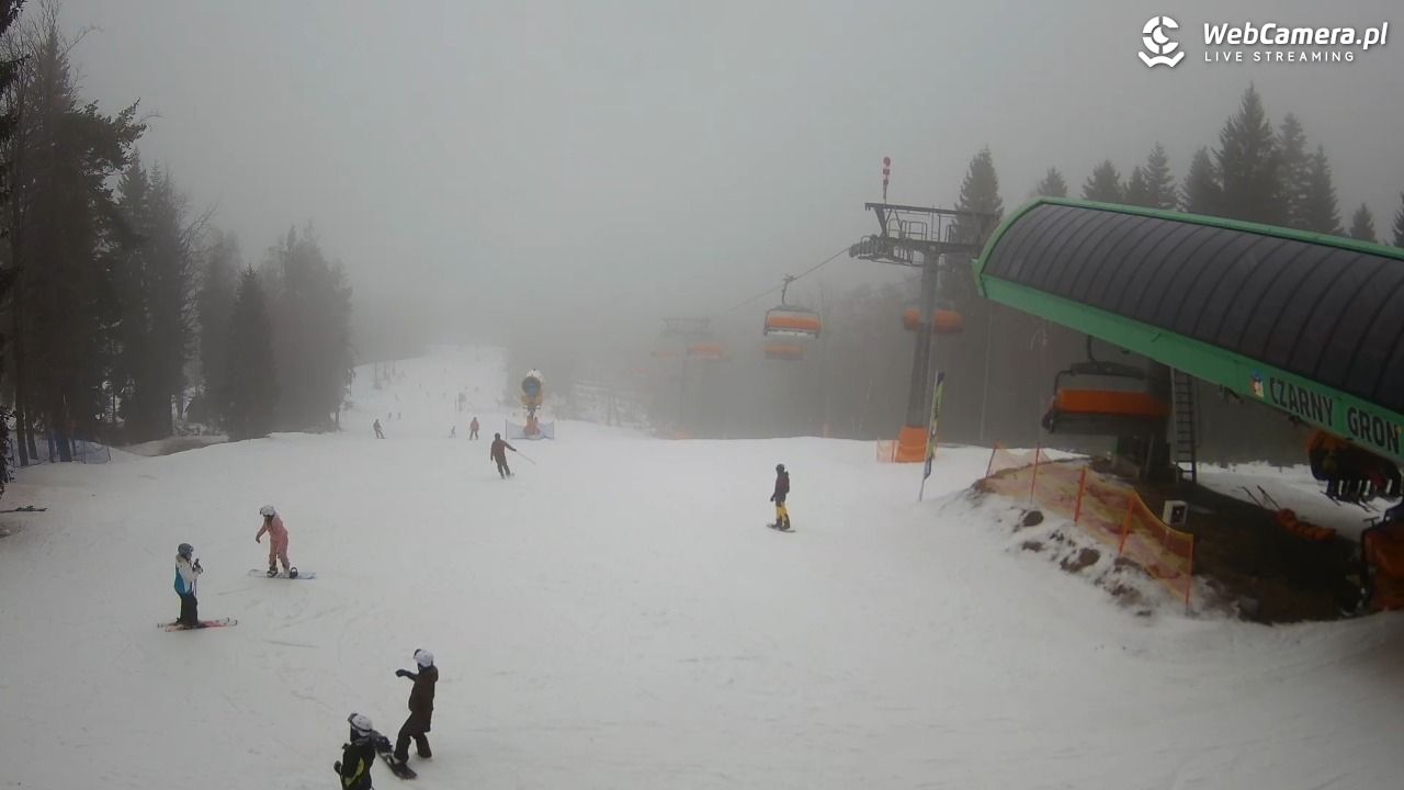 CZARNY GROŃ - Rzyki górna stacja - 07 luty 2026, 10:03