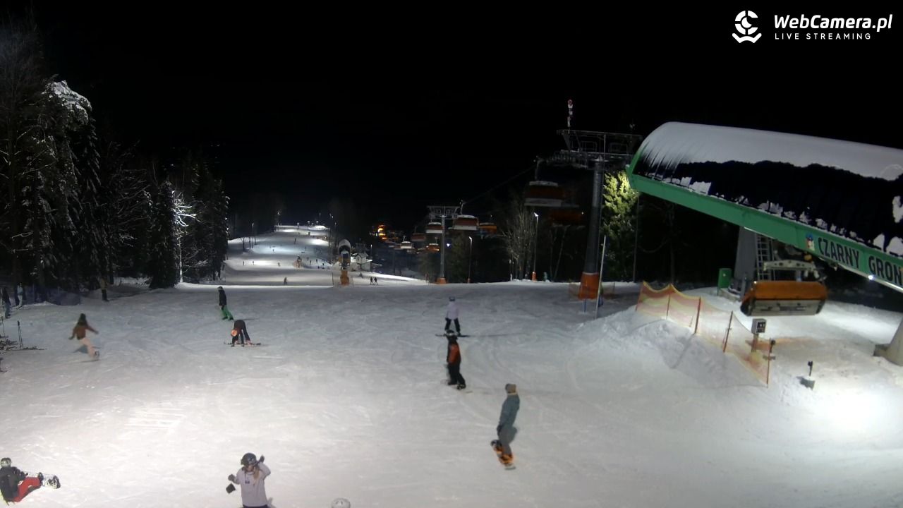 CZARNY GROŃ - Rzyki górna stacja - 14 styczeń 2026, 18:18