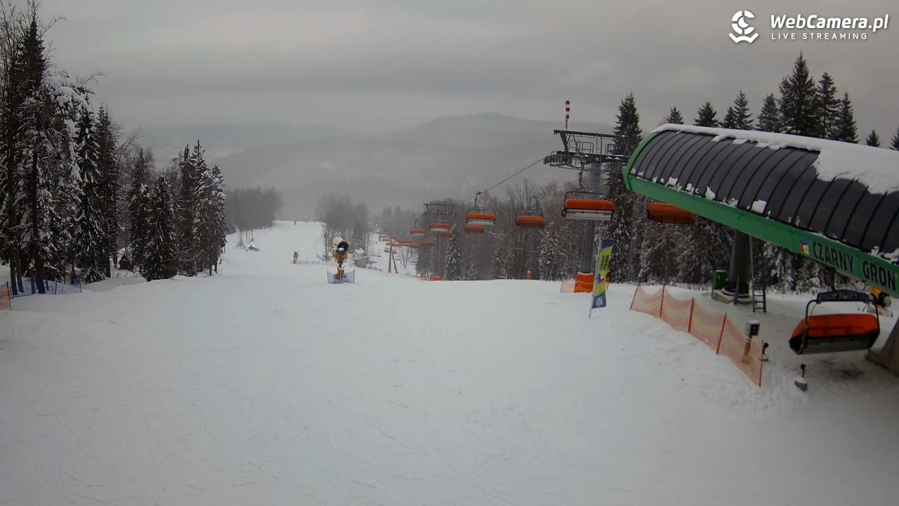 CZARNY GROŃ - Rzyki górna stacja - 21 luty 2026, 15:19