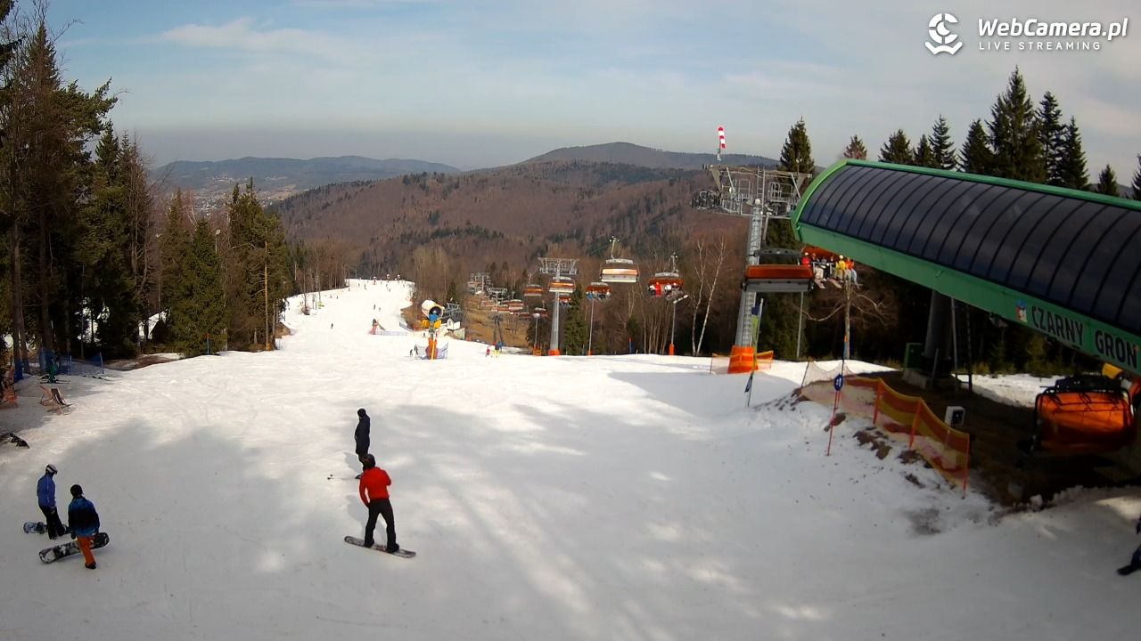 CZARNY GROŃ - Rzyki górna stacja - 08 marzec 2026, 12:03