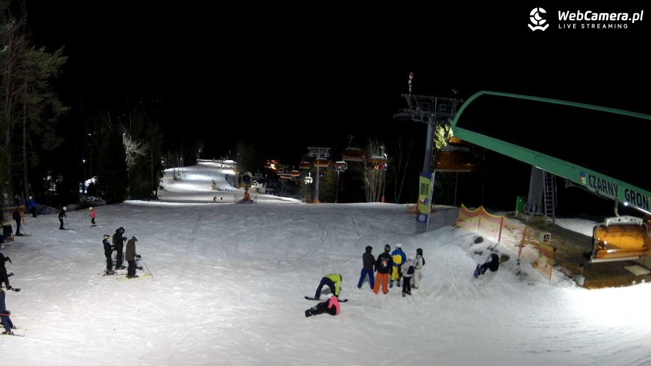 CZARNY GROŃ - Rzyki górna stacja - 06 luty 2026, 19:09