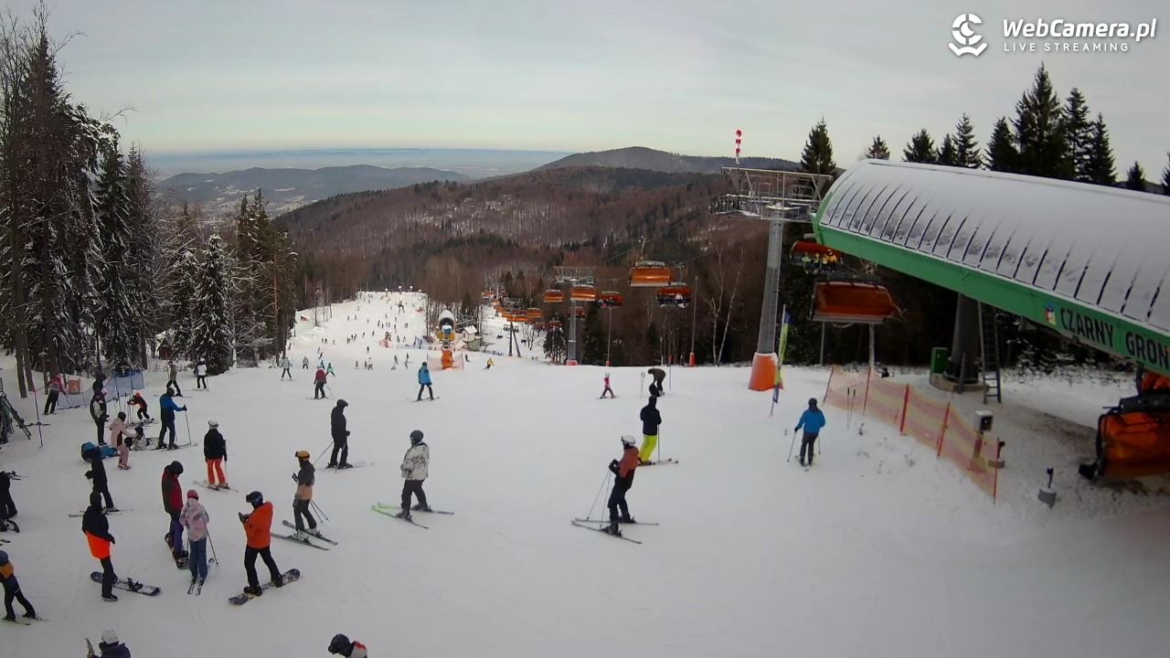 CZARNY GROŃ - Rzyki górna stacja - 05 styczeń 2026, 12:01