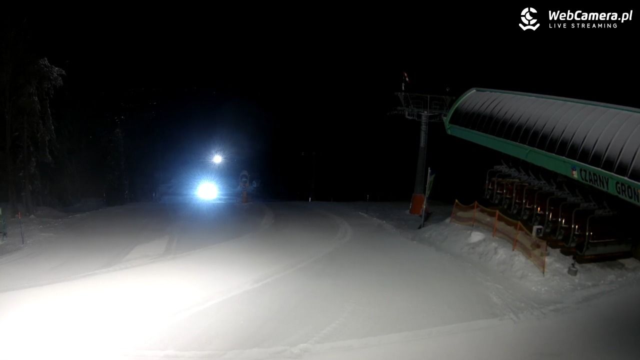 CZARNY GROŃ - Rzyki górna stacja - 30 grudzień 2025, 22:14