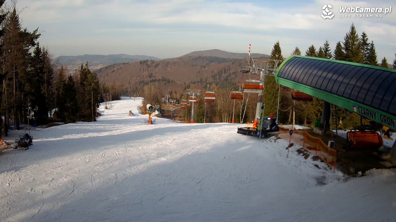 CZARNY GROŃ - Rzyki górna stacja - 08 marzec 2026, 14:58