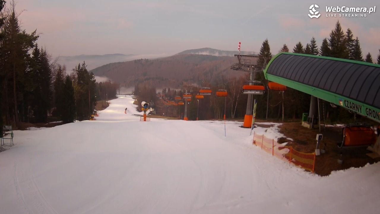 CZARNY GROŃ - Rzyki górna stacja - 14 grudzień 2025, 16:00