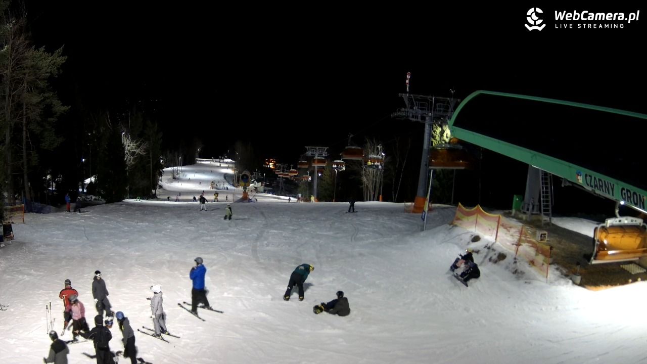 CZARNY GROŃ - Rzyki górna stacja - 06 luty 2026, 18:49