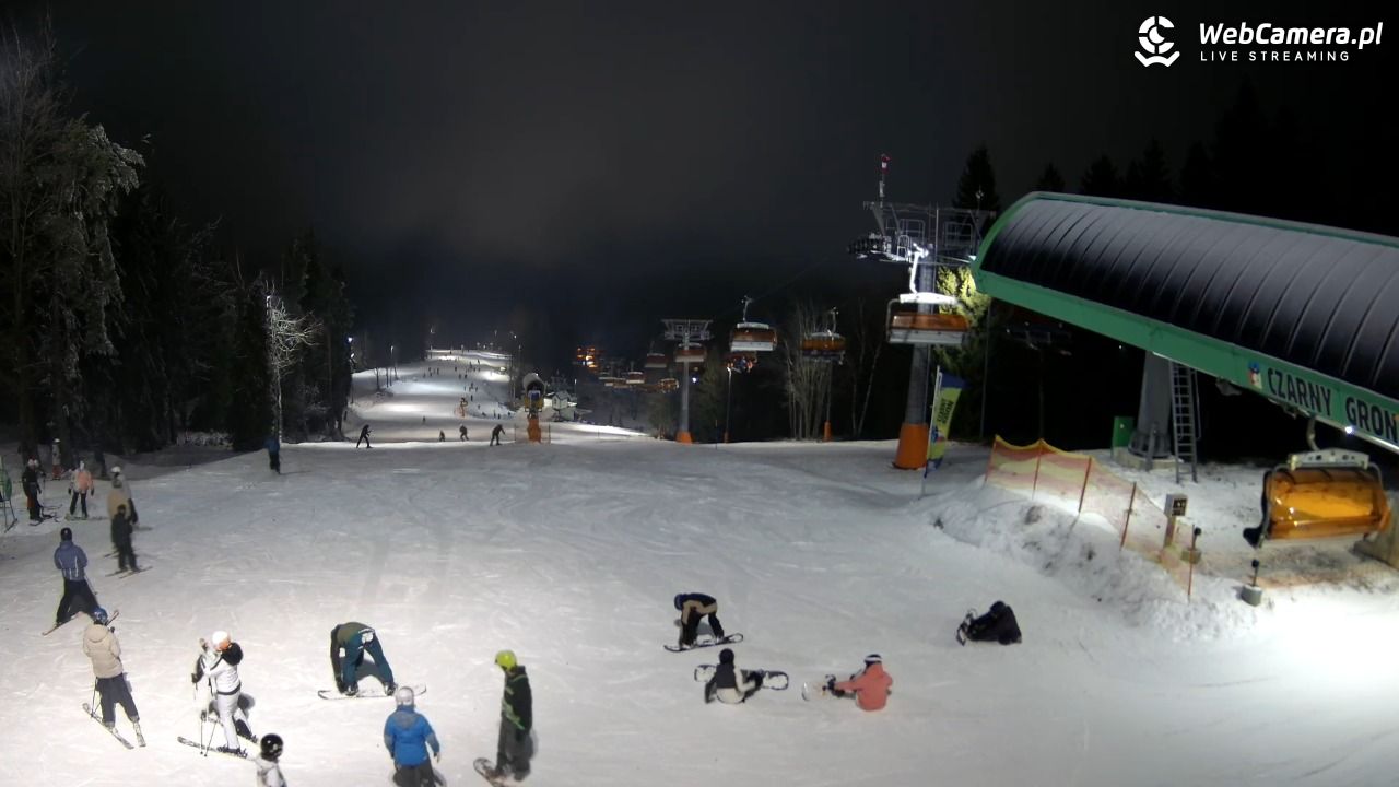 CZARNY GROŃ - Rzyki górna stacja - 27 grudzień 2025, 20:35