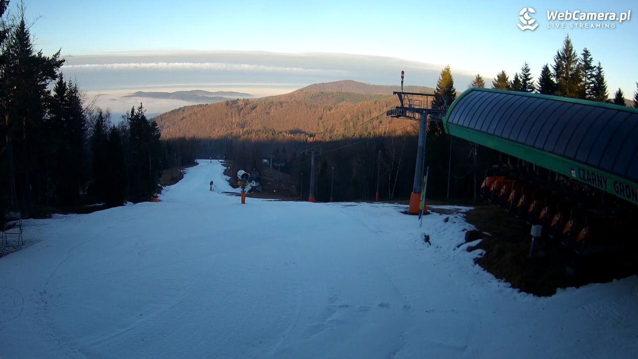 CZARNY GROŃ - Rzyki górna stacja - 20 grudzień 2025, 14:41