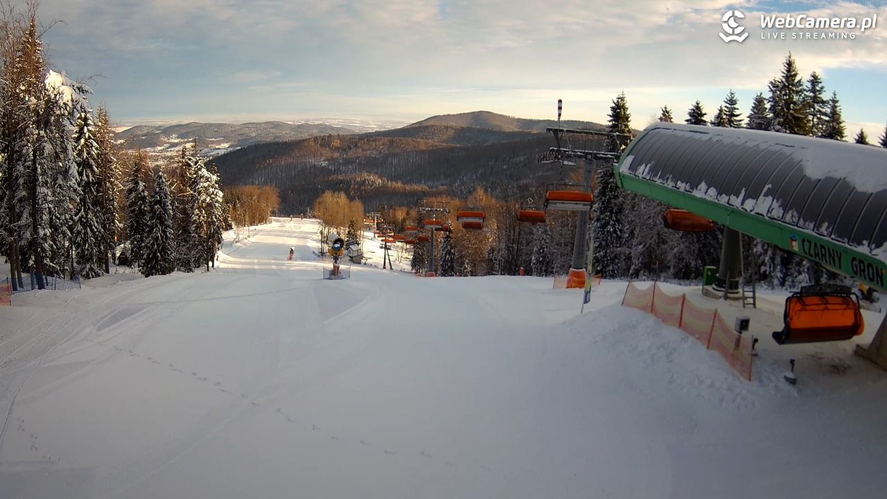 CZARNY GROŃ - Rzyki górna stacja - 21 luty 2026, 07:50