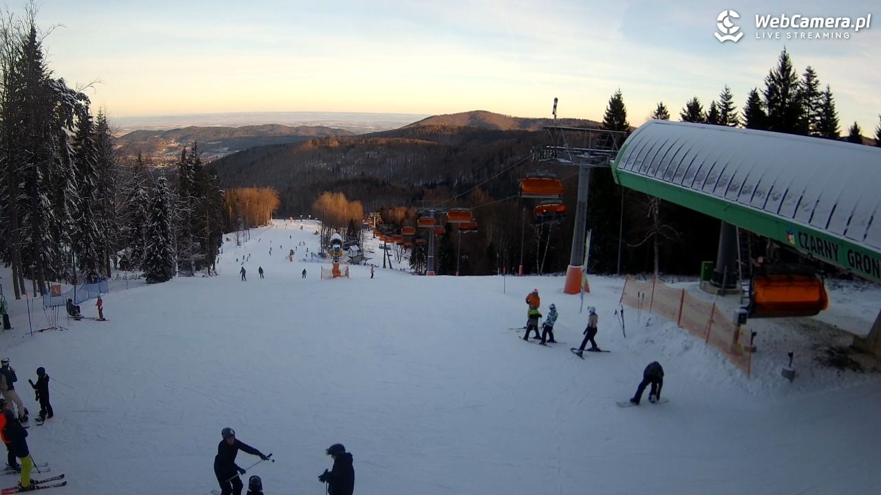 CZARNY GROŃ - Rzyki górna stacja - 05 styczeń 2026, 08:39