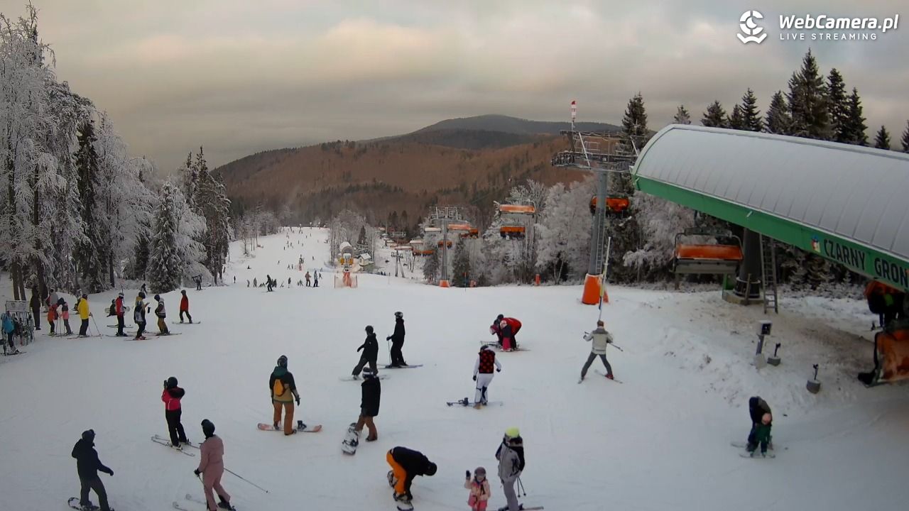 CZARNY GROŃ - Rzyki górna stacja - 27 grudzień 2025, 14:11