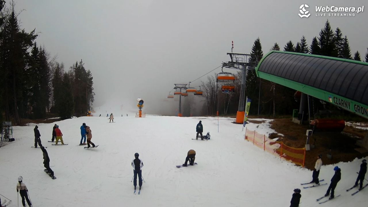 CZARNY GROŃ - Rzyki górna stacja - 14 grudzień 2025, 12:28