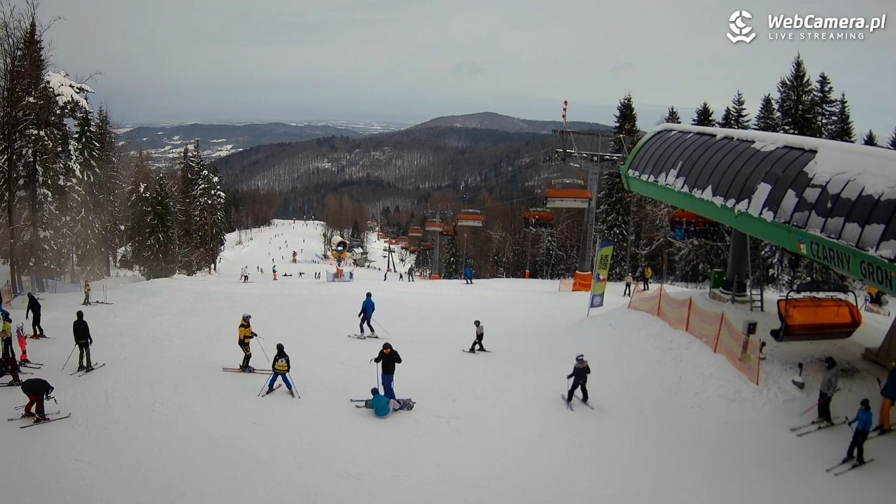 CZARNY GROŃ - Rzyki górna stacja - 22 luty 2026, 09:42