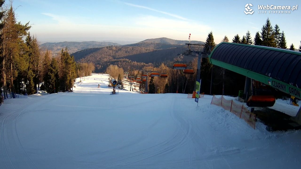 CZARNY GROŃ - Rzyki górna stacja - 27 luty 2026, 08:07
