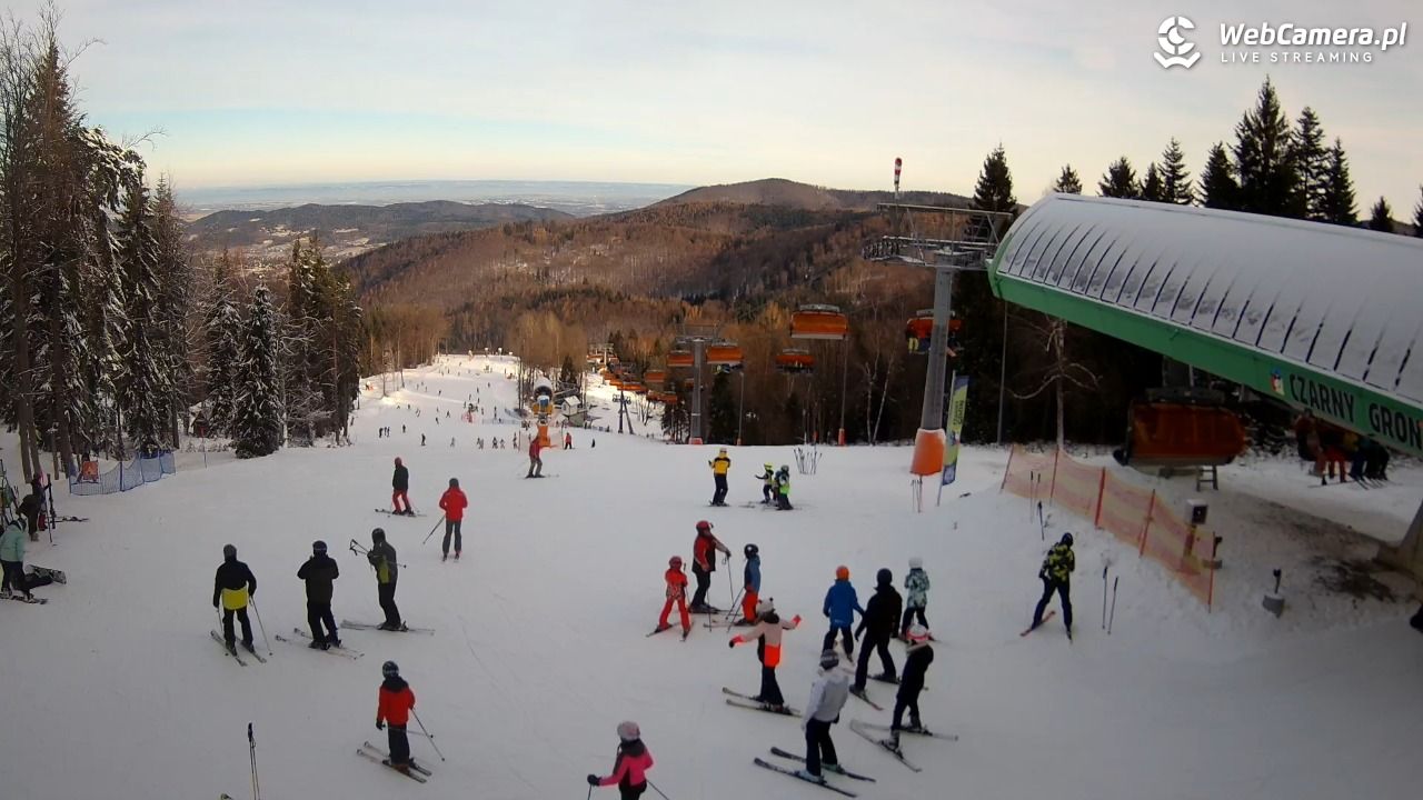 CZARNY GROŃ - Rzyki górna stacja - 05 styczeń 2026, 10:00