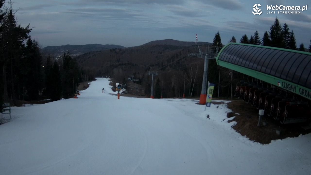 CZARNY GROŃ - Rzyki górna stacja - 17 grudzień 2025, 16:15