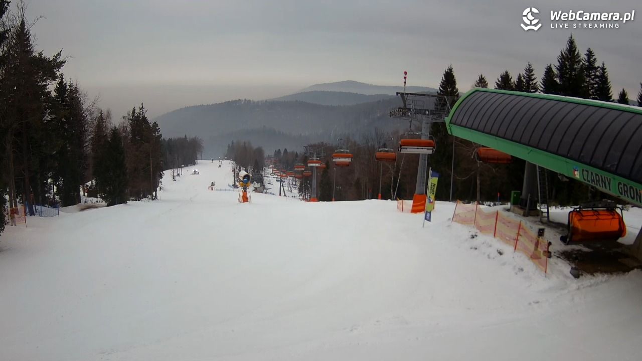 CZARNY GROŃ - Rzyki górna stacja - 24 styczeń 2026, 15:29