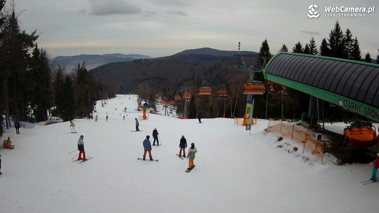 CZARNY GROŃ - Rzyki górna stacja - 26 styczeń 2026, 13:28