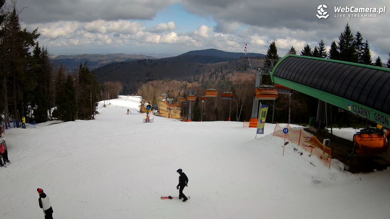 CZARNY GROŃ - Rzyki górna stacja - 02 marzec 2026, 10:23