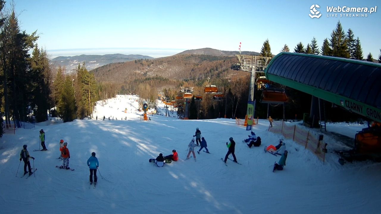 CZARNY GROŃ - Rzyki górna stacja - 17 styczeń 2026, 11:58