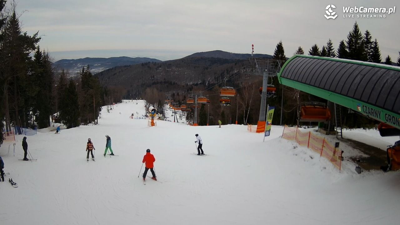 CZARNY GROŃ - Rzyki górna stacja - 22 styczeń 2026, 10:10