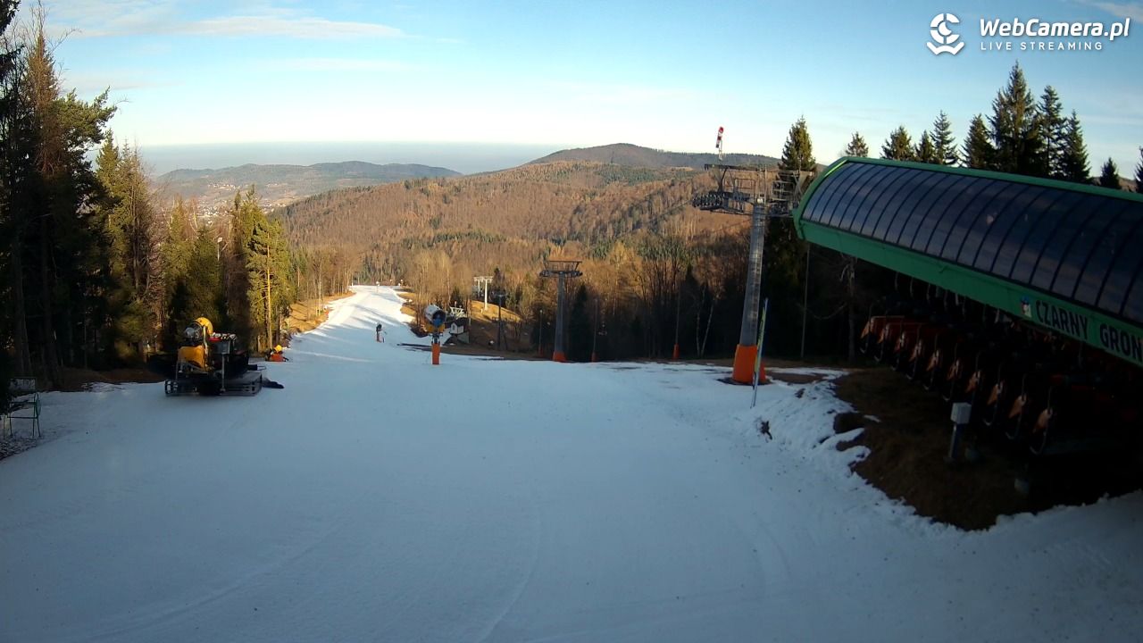 CZARNY GROŃ - Rzyki górna stacja - 18 grudzień 2025, 11:14
