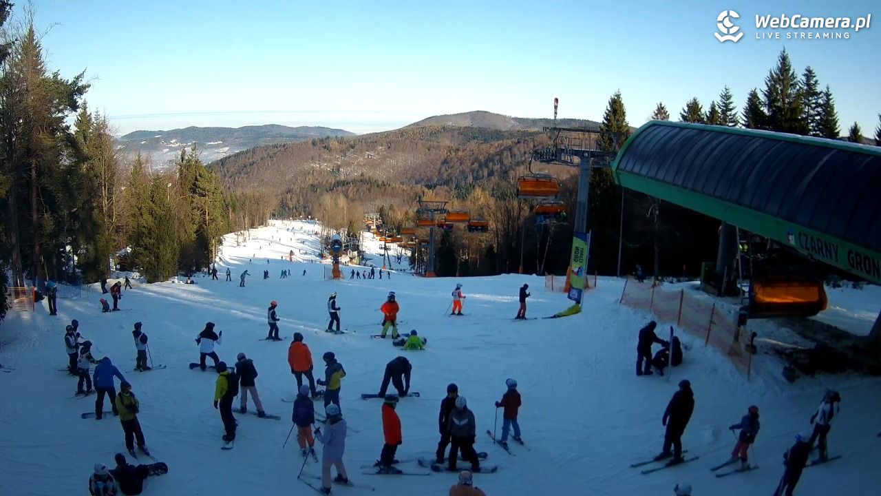 CZARNY GROŃ - Rzyki górna stacja - 17 styczeń 2026, 10:46