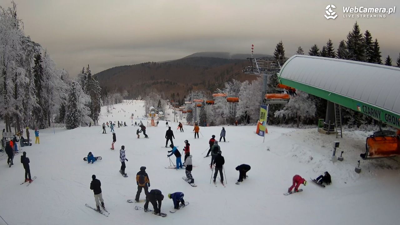 CZARNY GROŃ - Rzyki górna stacja - 27 grudzień 2025, 14:19