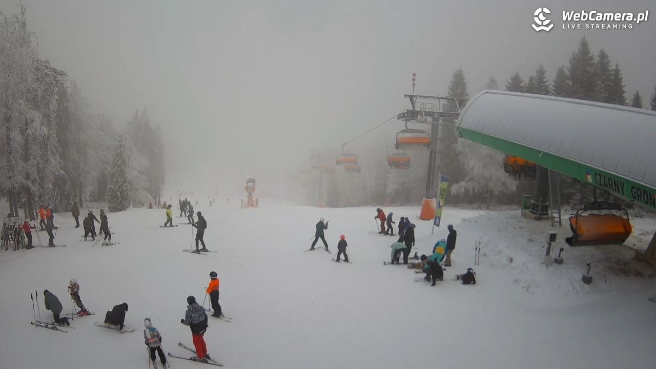 CZARNY GROŃ - Rzyki górna stacja - 27 grudzień 2025, 10:42