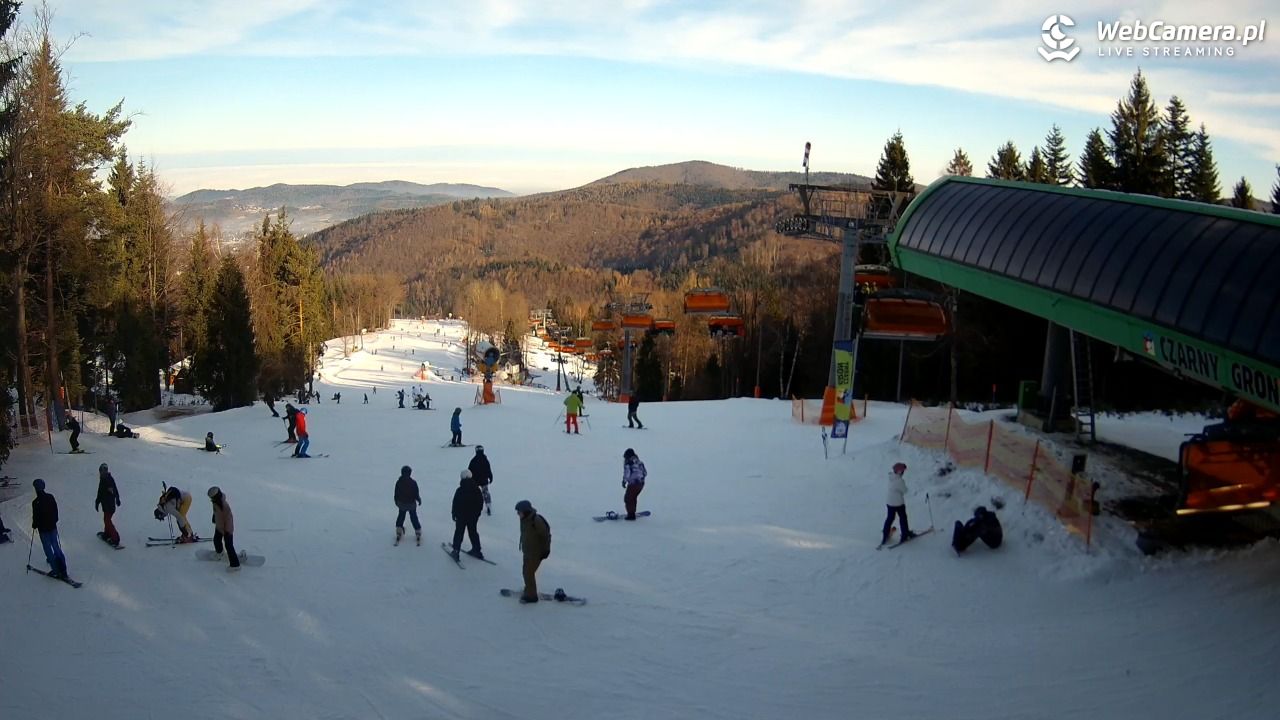 CZARNY GROŃ - Rzyki górna stacja - 25 styczeń 2026, 10:04
