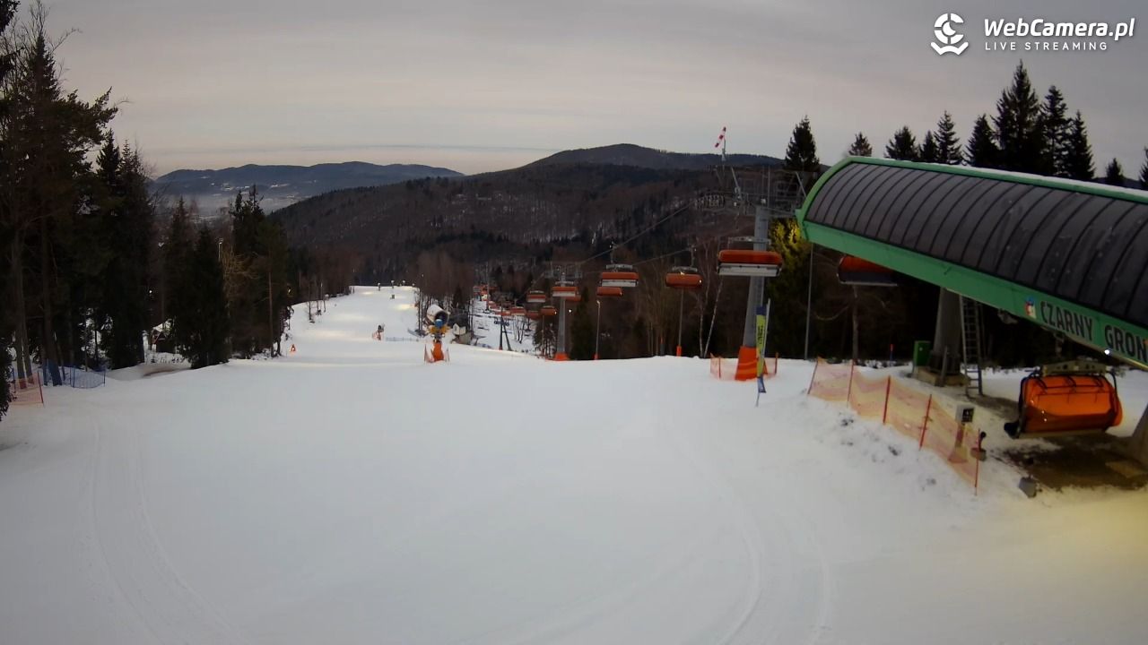 CZARNY GROŃ - Rzyki górna stacja - 22 styczeń 2026, 16:22
