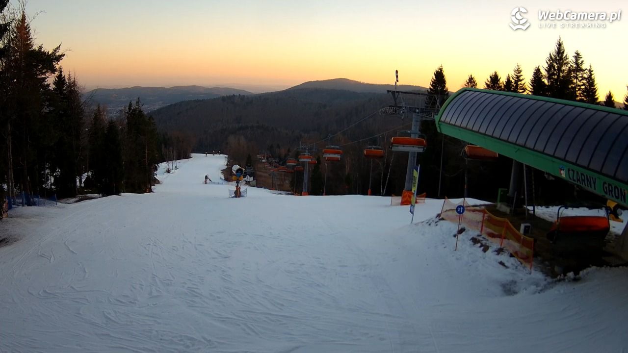 CZARNY GROŃ - Rzyki górna stacja - 07 marzec 2026, 06:31