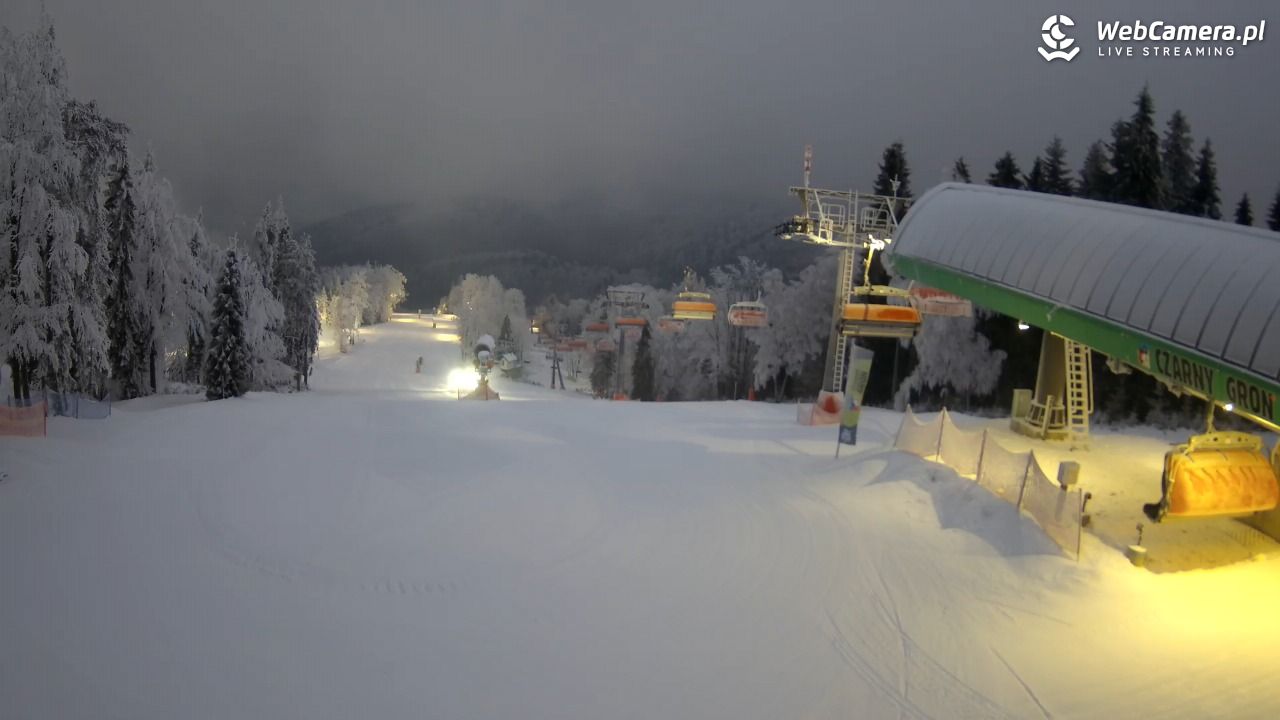 CZARNY GROŃ - Rzyki górna stacja - 01 luty 2026, 06:49