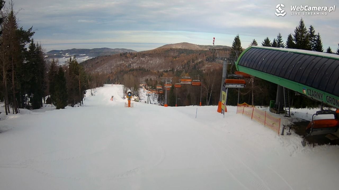 CZARNY GROŃ - Rzyki górna stacja - 03 grudzień 2025, 12:31