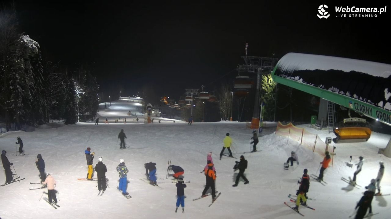 CZARNY GROŃ - Rzyki górna stacja - 14 styczeń 2026, 19:13