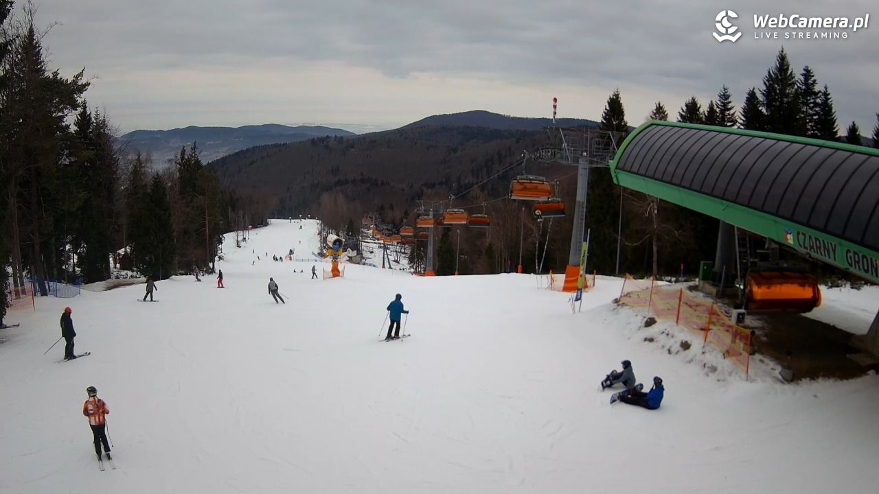 CZARNY GROŃ - Rzyki górna stacja - 28 styczeń 2026, 10:26