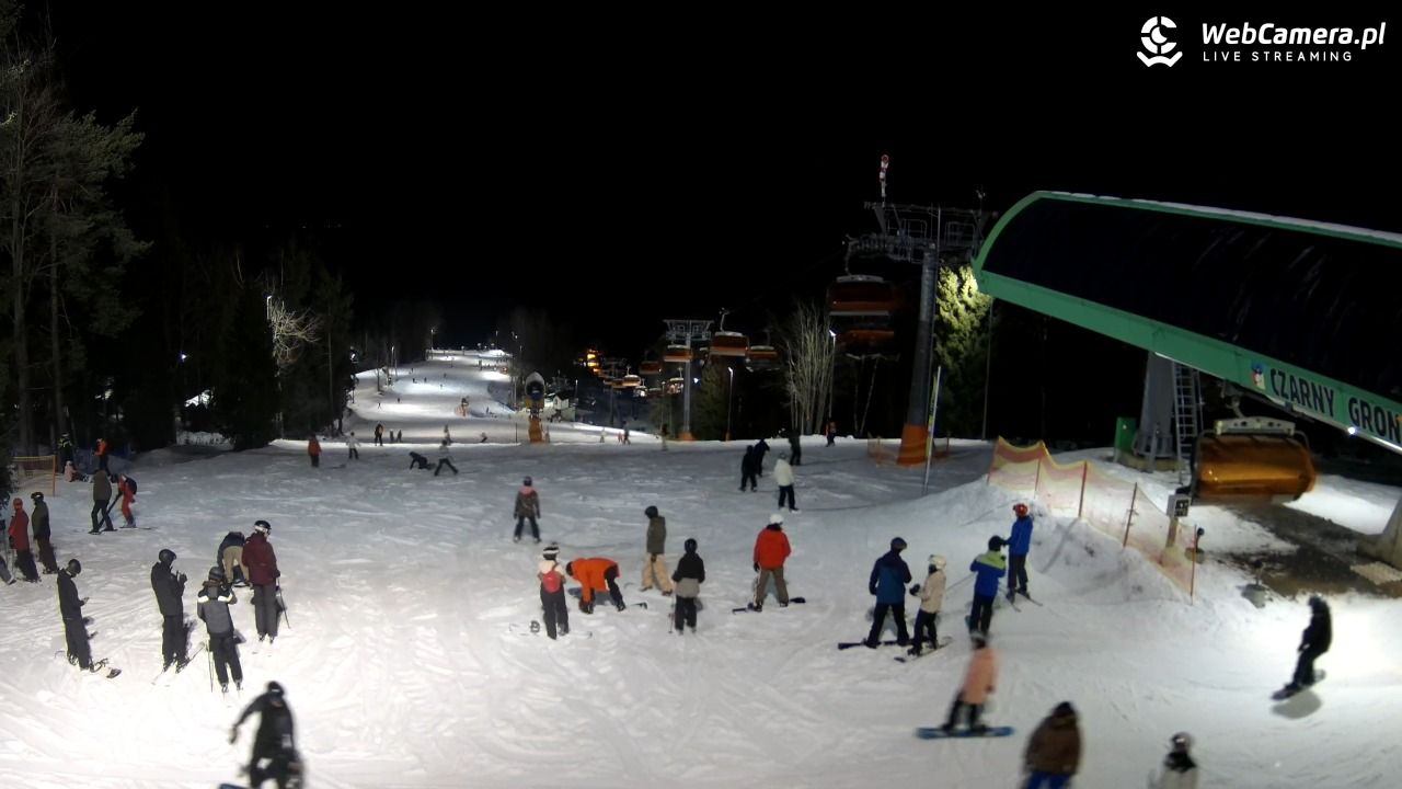CZARNY GROŃ - Rzyki górna stacja - 17 styczeń 2026, 19:15