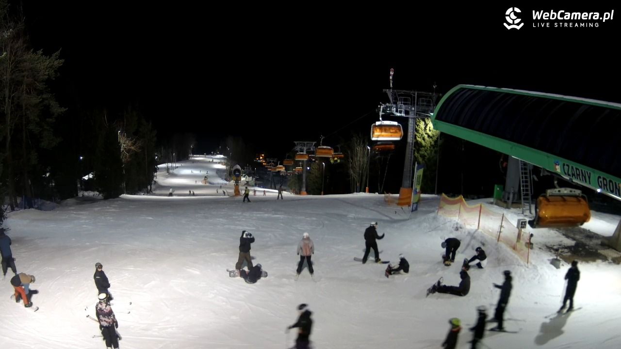 CZARNY GROŃ - Rzyki górna stacja - 16 styczeń 2026, 20:23
