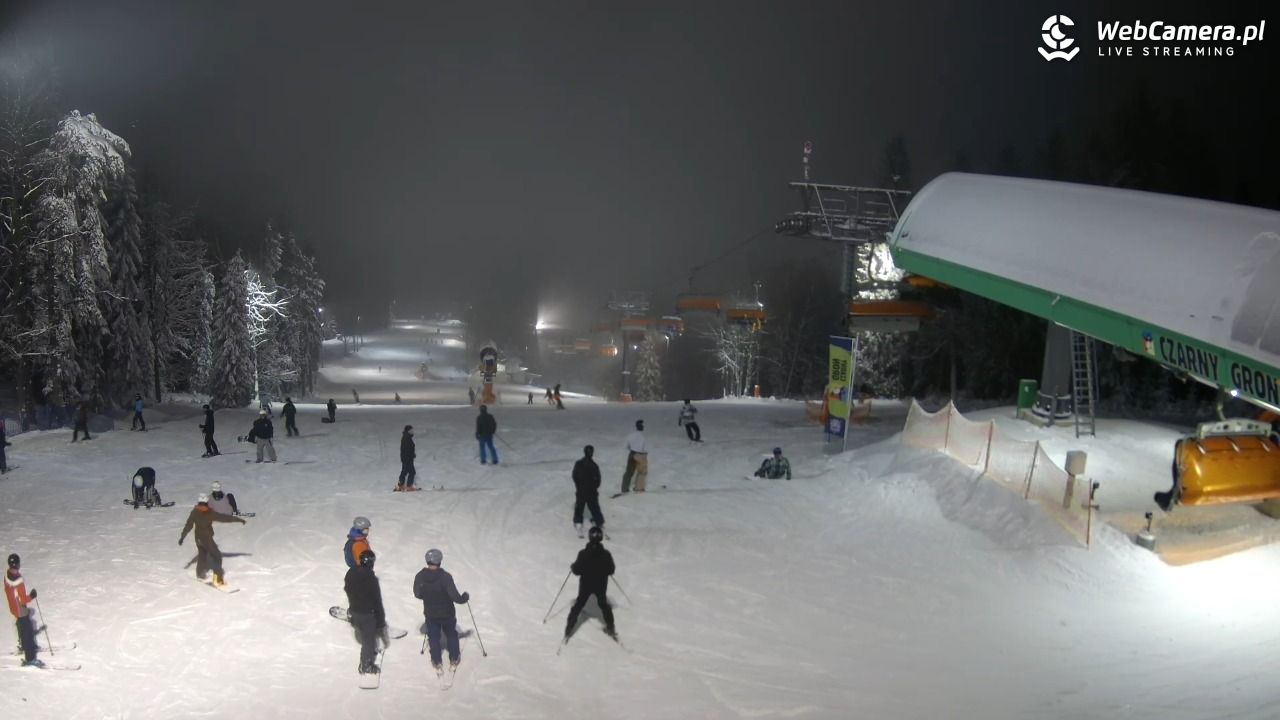 CZARNY GROŃ - Rzyki górna stacja - 13 styczeń 2026, 19:58