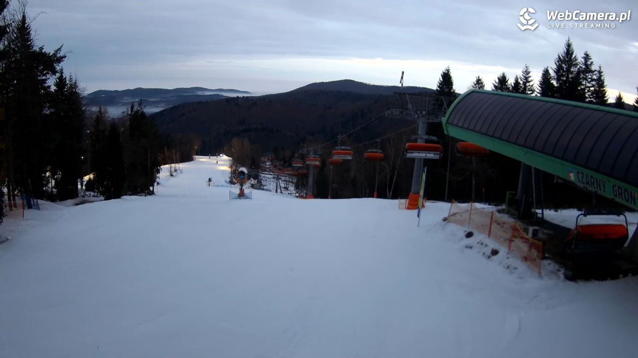 CZARNY GROŃ - Rzyki górna stacja - 06 luty 2026, 06:54