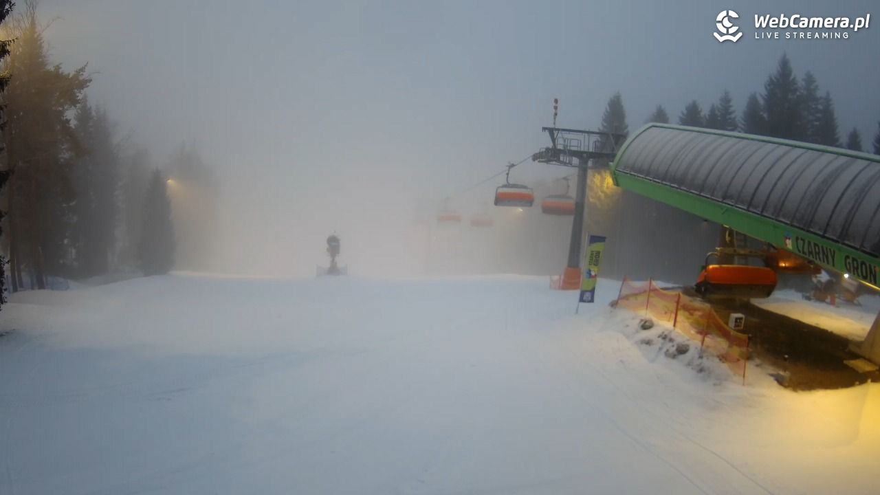 CZARNY GROŃ - Rzyki górna stacja - 08 luty 2026, 06:50