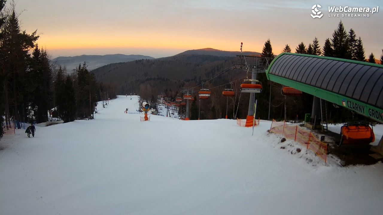 CZARNY GROŃ - Rzyki górna stacja - 26 styczeń 2026, 16:16