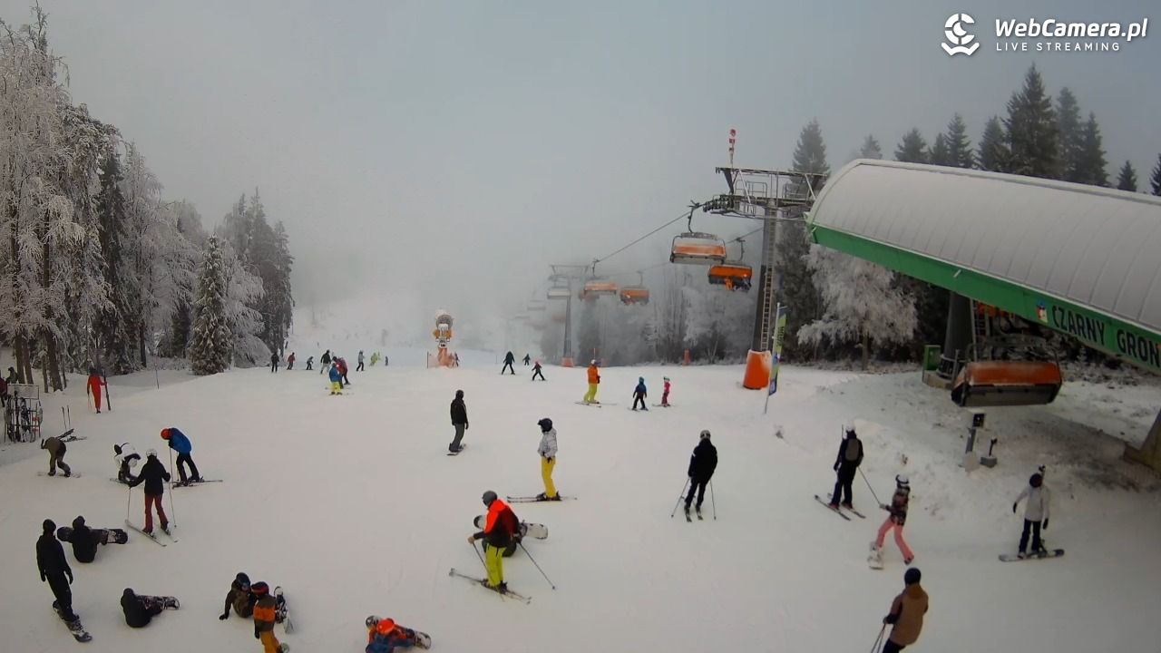 CZARNY GROŃ - Rzyki górna stacja - 27 grudzień 2025, 11:11
