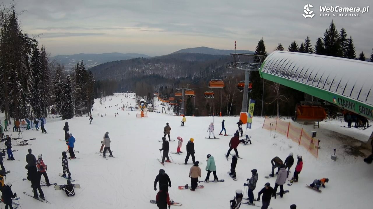 CZARNY GROŃ - Rzyki górna stacja - 06 styczeń 2026, 13:24