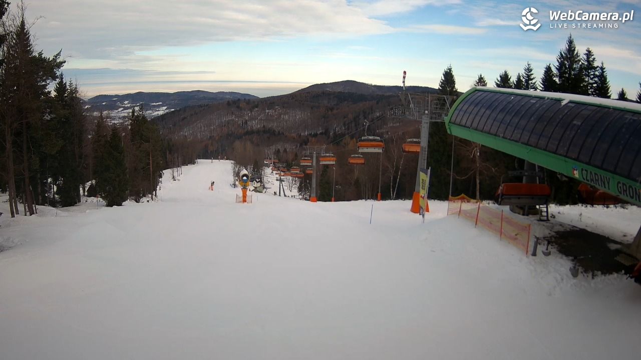 CZARNY GROŃ - Rzyki górna stacja - 03 grudzień 2025, 11:13
