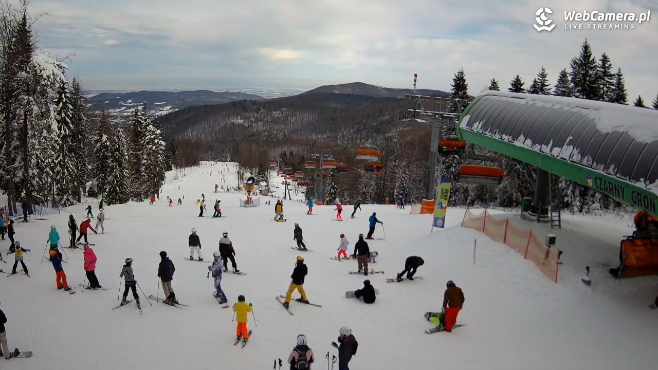 CZARNY GROŃ - Rzyki górna stacja - 21 luty 2026, 10:22