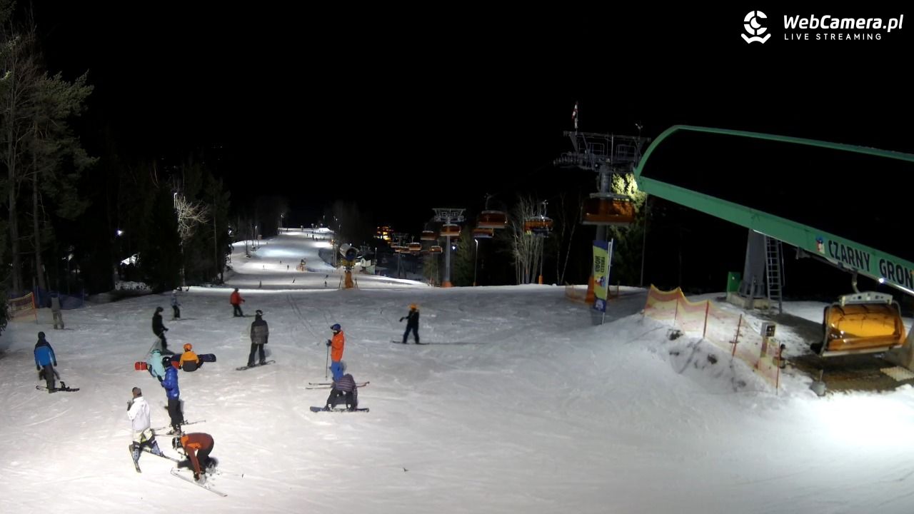 CZARNY GROŃ - Rzyki górna stacja - 25 styczeń 2026, 20:20