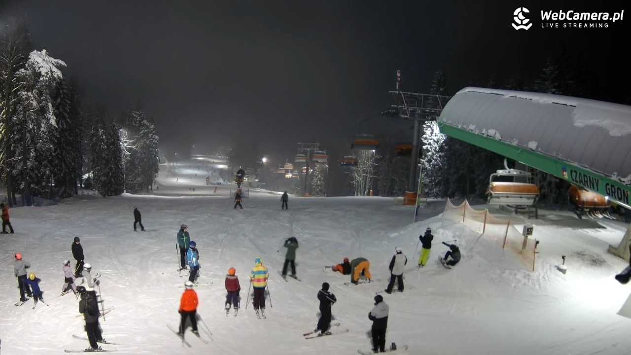 CZARNY GROŃ - Rzyki górna stacja - 21 luty 2026, 18:44